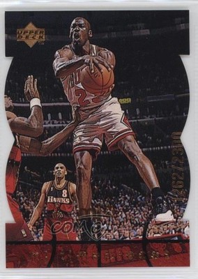 1998 Upper Deck mjx MJ Timepieces Red 1262/2300 Michael Jordan #98 HOF 03rx