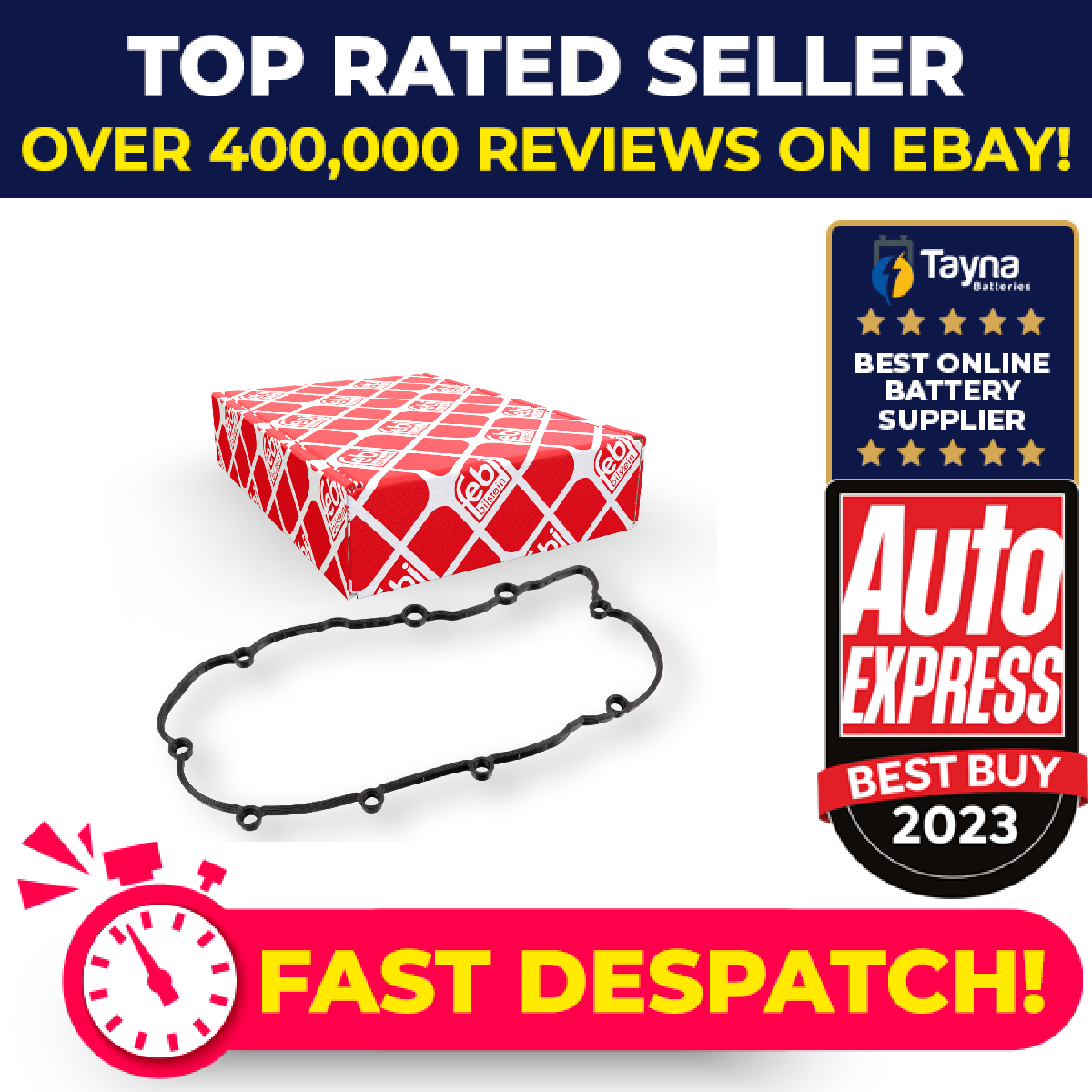 Rocker Cover Gasket fits AUDI A6 Allroad C7 3.0D Left 12 to 18 059103483T Febi