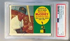 1960 Topps 316 Willie McCovey Super RC All-Star PSA 3 126012841