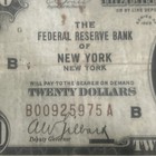 1929 $20 Federal Reserve Bank Note New York B Brown Seal FRBN Circulated — photo 10