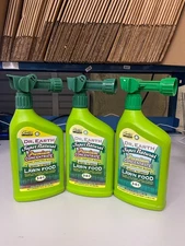 Lot of 3: DR.EARTH 32 oz Super Natural Ready Spray Liquid Lawn Fertilizer 3-0-1
