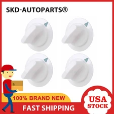 4x WE01X20374 Dryer Timer Control Knob Replace For GE WE1M652 PS8769912 WE1M856