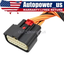 For 2021-23 Ford Bronco 16-Way Front Headlamp Headlight Connector Harness Plug