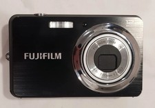 Fuji Finepix J38 12.2 MP Digital Camera- Tested - Does Not Charge B-10 