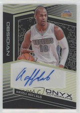 2019-20 Panini Obsidian Onyx Electric Etch Yellow 6/10 Arron Afflalo Auto 03jn