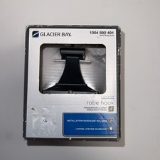 Glacier Bay Lorent Robe Hook in Matte Black