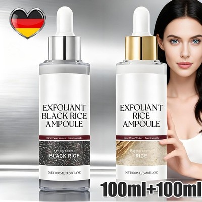 PEEL SHOT GLOW EXFOLIANT RICE AMPOULE (WHITE RICE/BLACK 80 RICE) 100ML DE