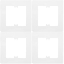 4 Hole Cover, Double Socket Surround Plate Light Electric Covers