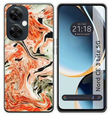 Silikonhülle Für Oneplus Nord CE 3 Lite 5G Design Marmor 12 Motive