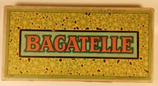 Antique 1910 Milton Bradley Board Game- Bagatelle Catalog No. 4589 Tabletop game