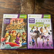 Xbox 360 Kinect Bundle: Kinect Sports and Kinect Adventures