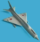 Soviet MiG-21ПФ "Fishbed-D" Supersonic Fighter 1:100 Recognition Model China PLA
