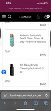 Luminess Airbrush Cosmetics New