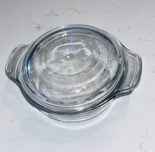 vintage Anchor Hocking 12 oz clear glass cass...