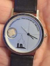 Armbanduhr Dresdner Frauenkirche mit Originalstein   neu
