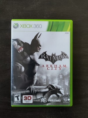 Batman Arkham City Xbox 360 Game Complete w/ Manual