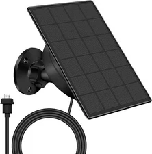 Solar Panel Charger with Internal Battery For Blink Outdoor Blink XT2/XT Camera