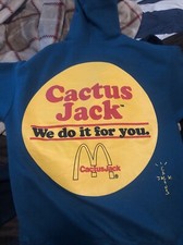 Travis Scott CACTUS JACK hoodie McDonald  s