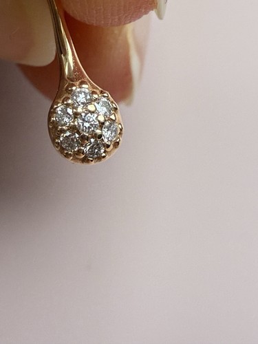 Pandora Lovepod Ohrringe 18k Roségold Diamanten 0,14ct - Bild 10 von 11