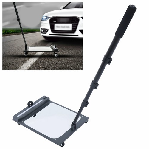 New Telescoping Mirror Inspection Vehicle Car Mechanic Adjusting Tool LED Light