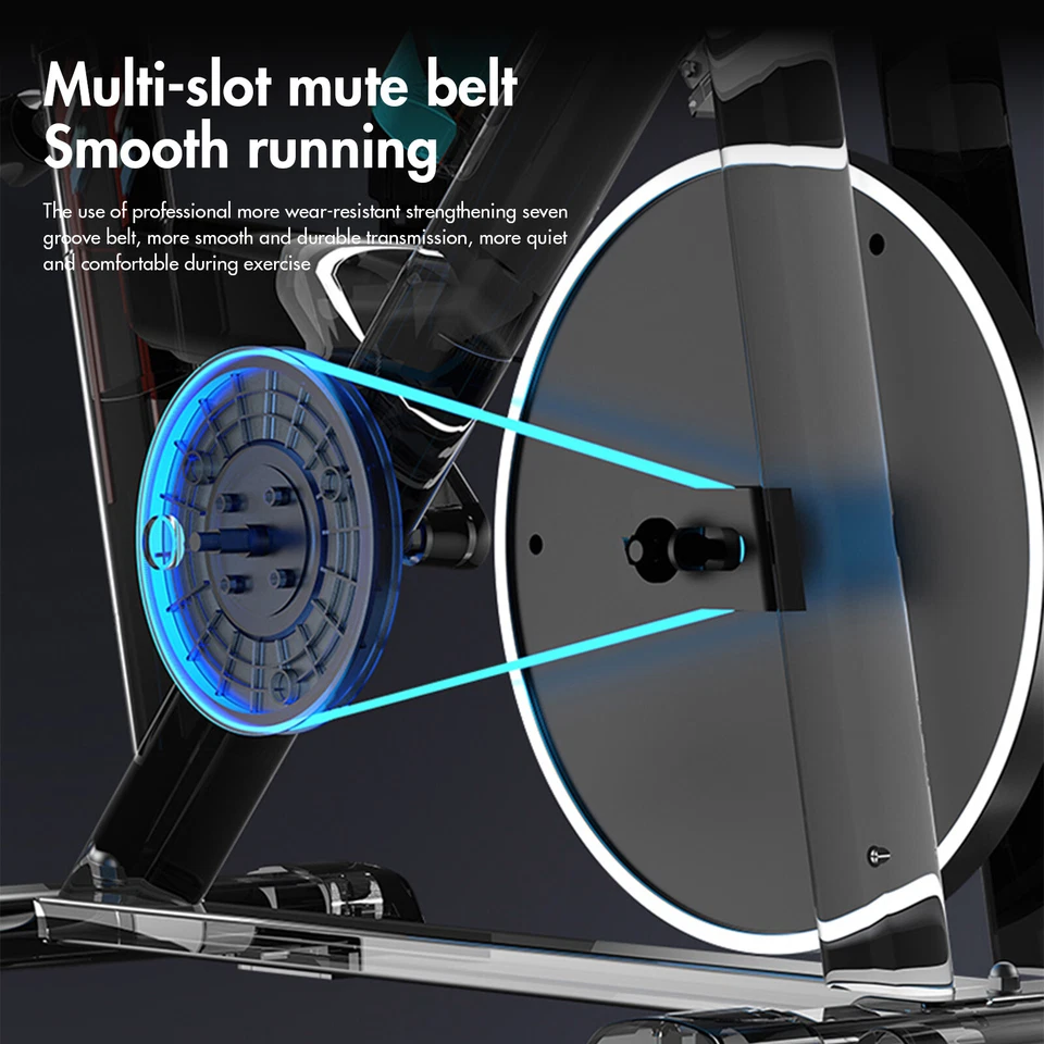 Bicicleta de Ejercicio Bicicleta Estacionaria Cardio Entrenamiento Bicicleta Hogar Fitness Ciclismo Interior Foto 3 de 4