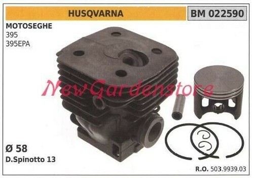 Zylinder Kolben Segmente Husqvarna Motor KettensäGe 395 395EPA 022590-image