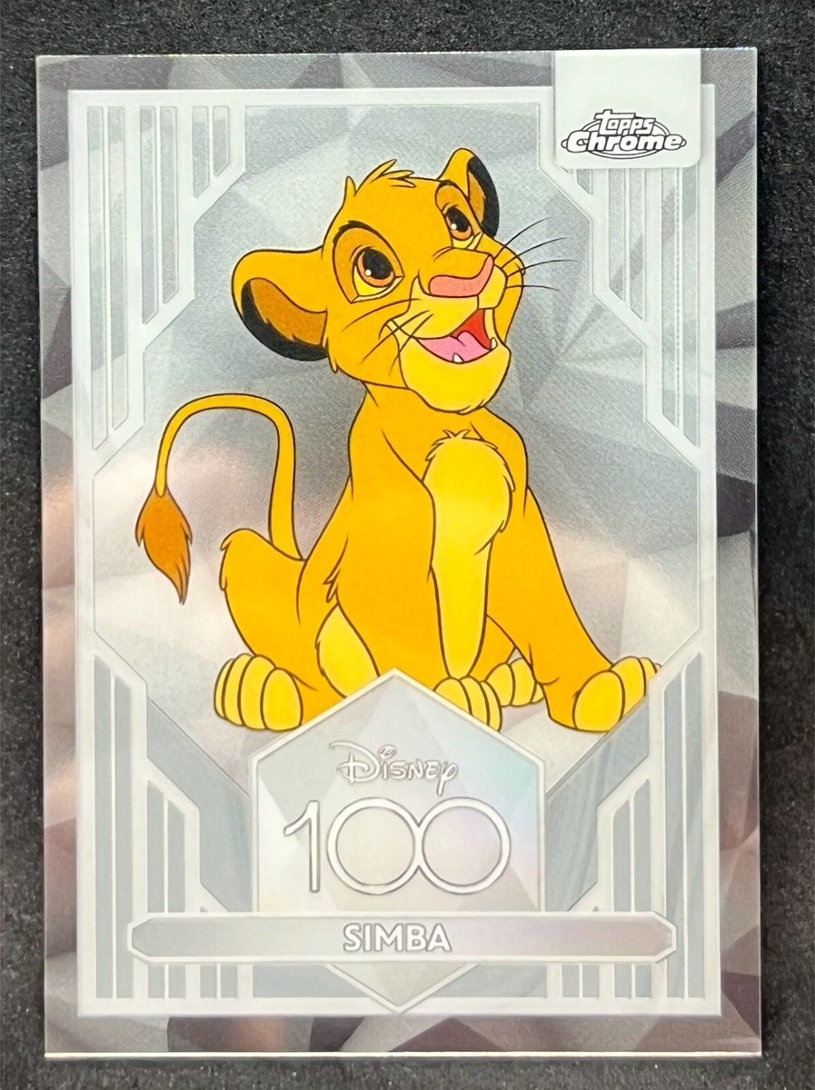 Simba Lion King 2023 Topps Chrome Disney 100 | eBay