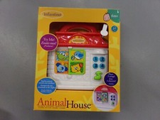 INFANTINO Animal House Toy NEW Teaches Animal Sounds and Numbers ~ 6 Months +