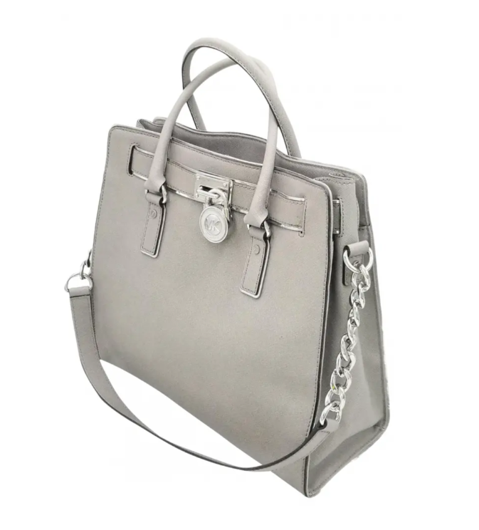 Lock Gray Michael Kors Tote Michael Kors Large Hamilton Gray
