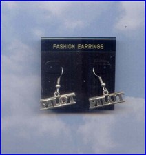 Pilot Earrings Airplane Aviation Aviatrix 99's Made in the USA