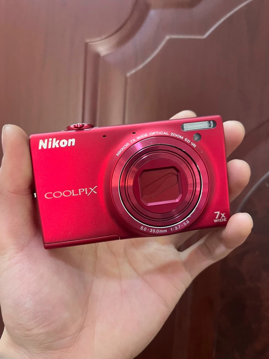 Nikon COOLPIX S6100 Pink Compact Digital Camera 2508047 | eBay