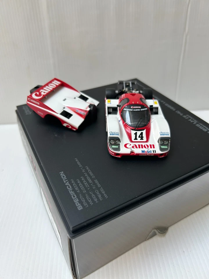 HPI RACING 940 Porsche 956 LH #14 24h Le Mans 1985 Palmer- Wearver- Lloyd 1/43 - Photo 3/4