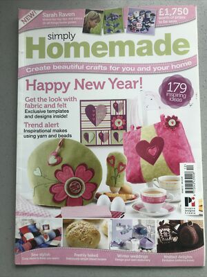 Simply Homemade Magazine UK's No.1 Multi craft Magazine Issue 12