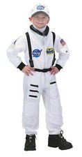 Astronaut White NASA Suit Child Costume Space Aeromax Halloween