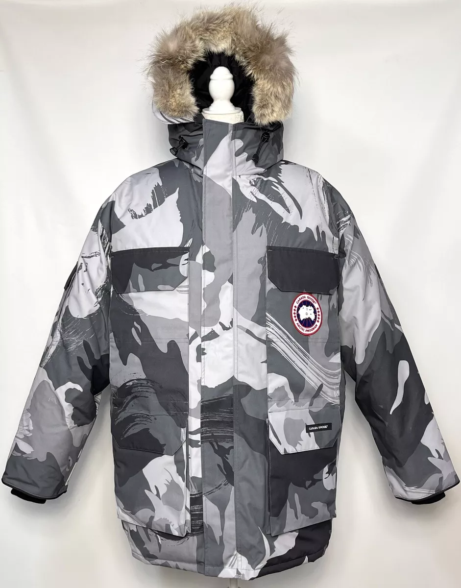 Grey camo canada goose new arrivals