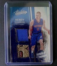 2016, Henry Ellenson, Absolute Basketball 'Tools Of The Trade' Card, No. 22
