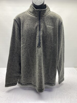 Eddie Bauer Outdoor 5LLC Sweater Fleece QTR Zip Pullover Mens XL