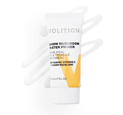 VOLITION BEAUTY Snow Mushroom Water Primer W/Vitamin C 1 FL OZ RV$40 SHIPS FREE