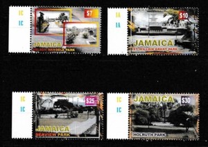 Jamaica 1999 Parks and Gardens Christmas SC# 911-914 MNH Mint/Never Hinged