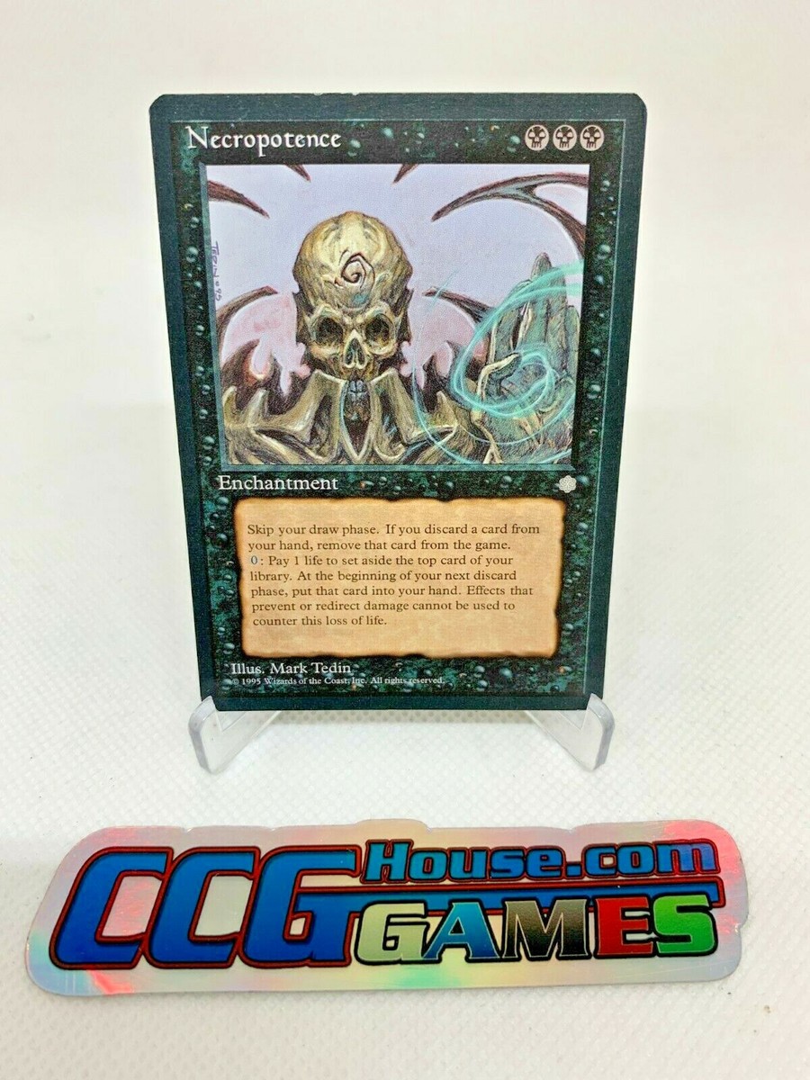 Necropotence - MTG Ice Age Magic the Gathering WotC *CCGHouse* RA