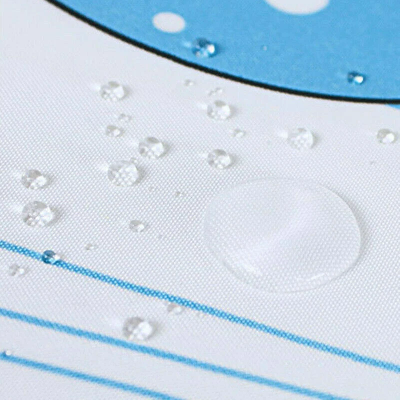 Fisch Muster Duschvorhang PEVA Anti-Schimmel Bad Wasserdicht Badewannenvorhang - Bild 4 von 4