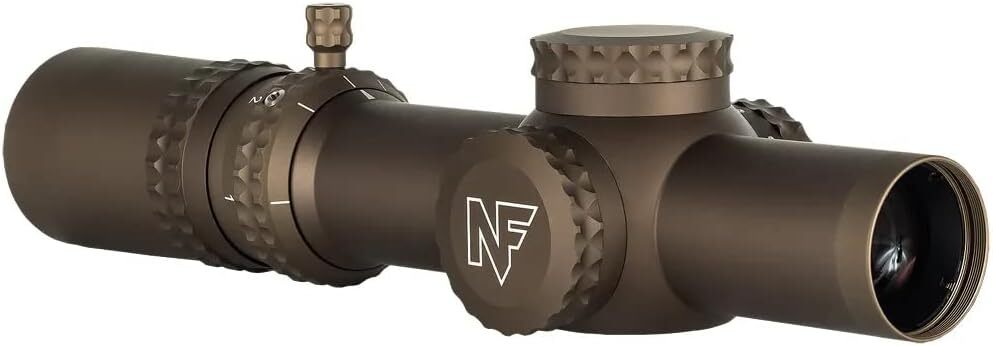 Nightforce ATACR F1 1-8x24mm Rifle Scope (C672), Dark Green for