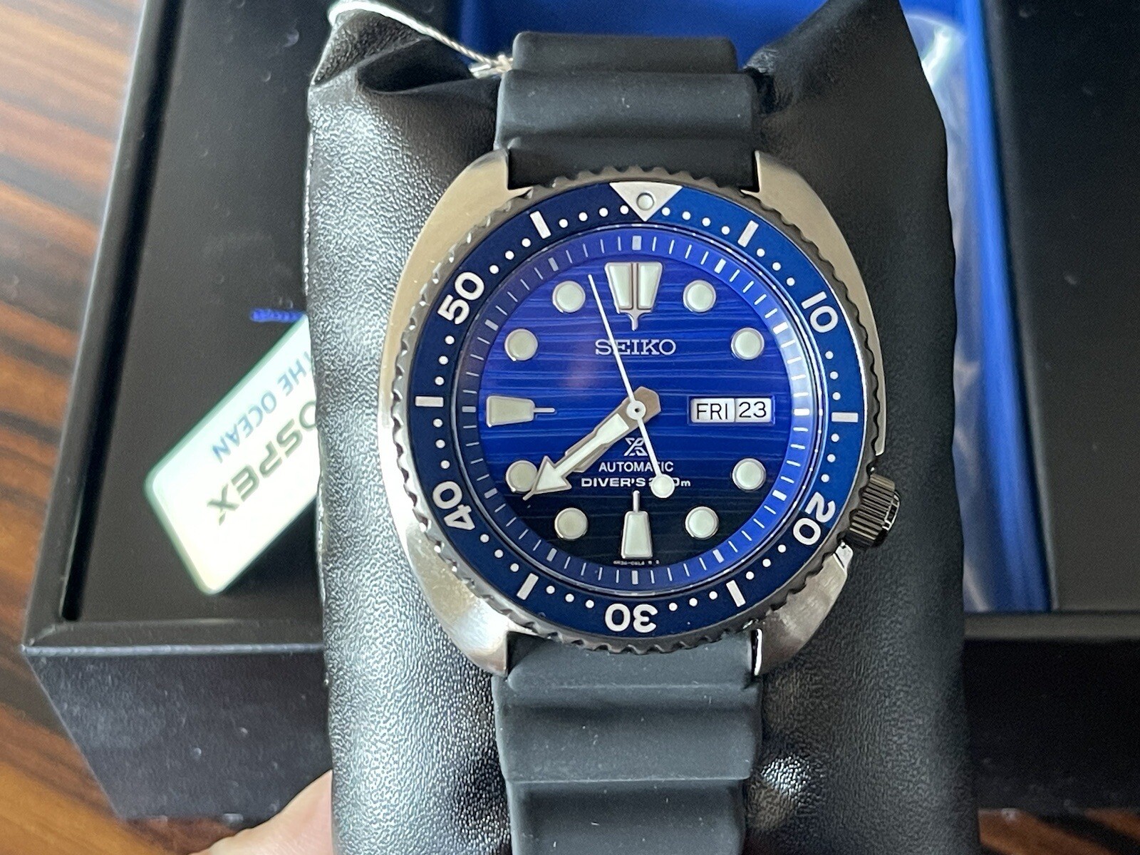 Seiko Prospex Turtle Save The Ocean Special Edition Nuevo ConEtiquetas SRPC91K1