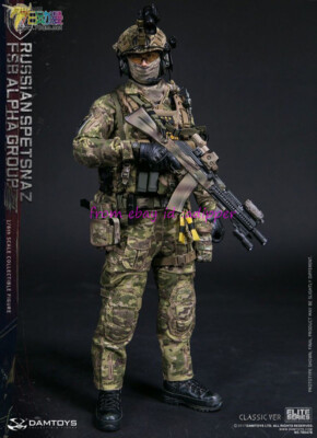 Damtoys 1/6 Dam78047b Russian Spetsnaz Fsb Alpha Group Classic Ver
