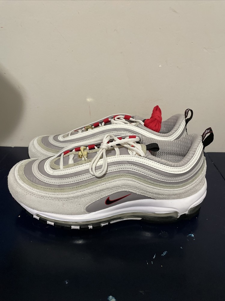 Nike Air Max 97 SE College Grey Black White Men Size 9 DB0246-001