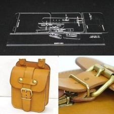 Acrylic Stencil Tool Templates Leather Craft Embossing Waist