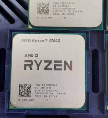 AMD Ryzen 7 4700G 3.6-4.4GHz 8-core 16Thr socket AM4 65W CPU