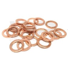 Oil Sump Drain Bolt Washers x20 for Honda XR 200 R 1984-1985