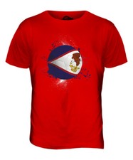 AMERICAN SAMOA FOOTBALL MENS T-SHIRT TEE TOP GIFT WORLD CUP SPORT