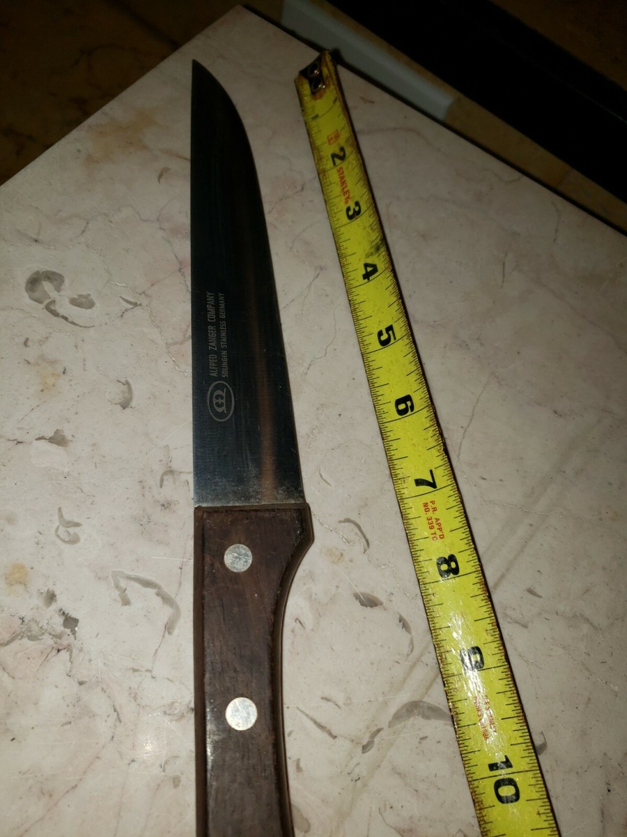 Vintage Alfred Zanger Solingen Stainless Germany Knife 7